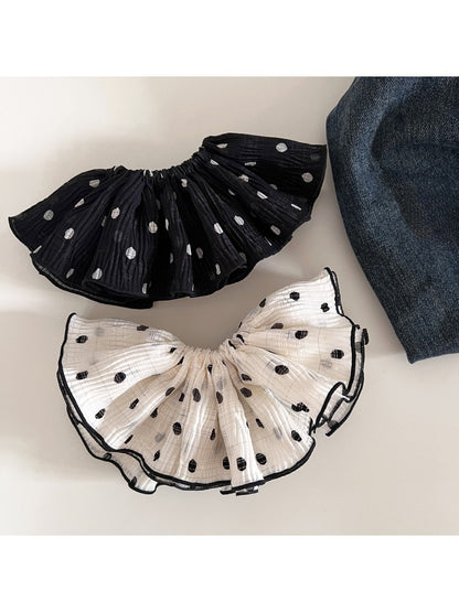 Gifty - Double Layer Polka Dot Scrunchie