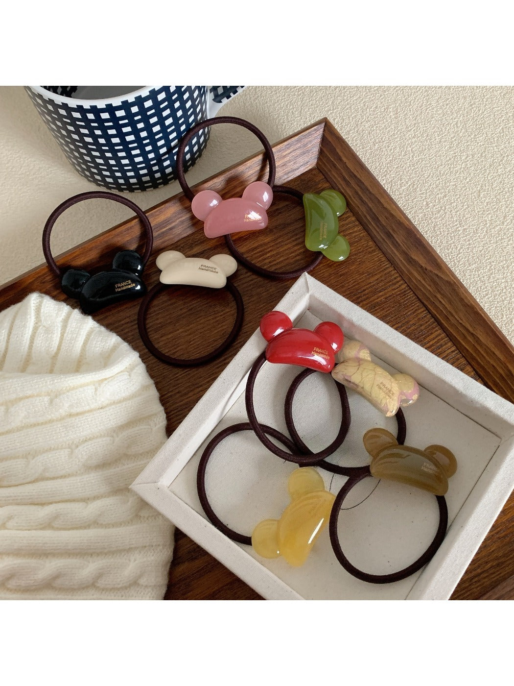 Gifty - Cute Cartoon Bear Hair Tie