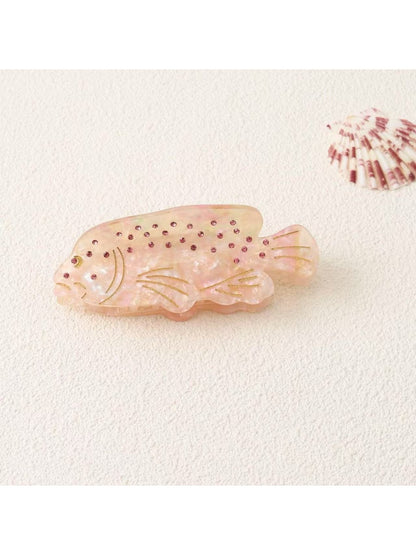 Beau - Marine Animal Shaped Acetate Hair Clip