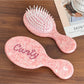 Camerow - Pink Cushion Hair Brush Small Portable