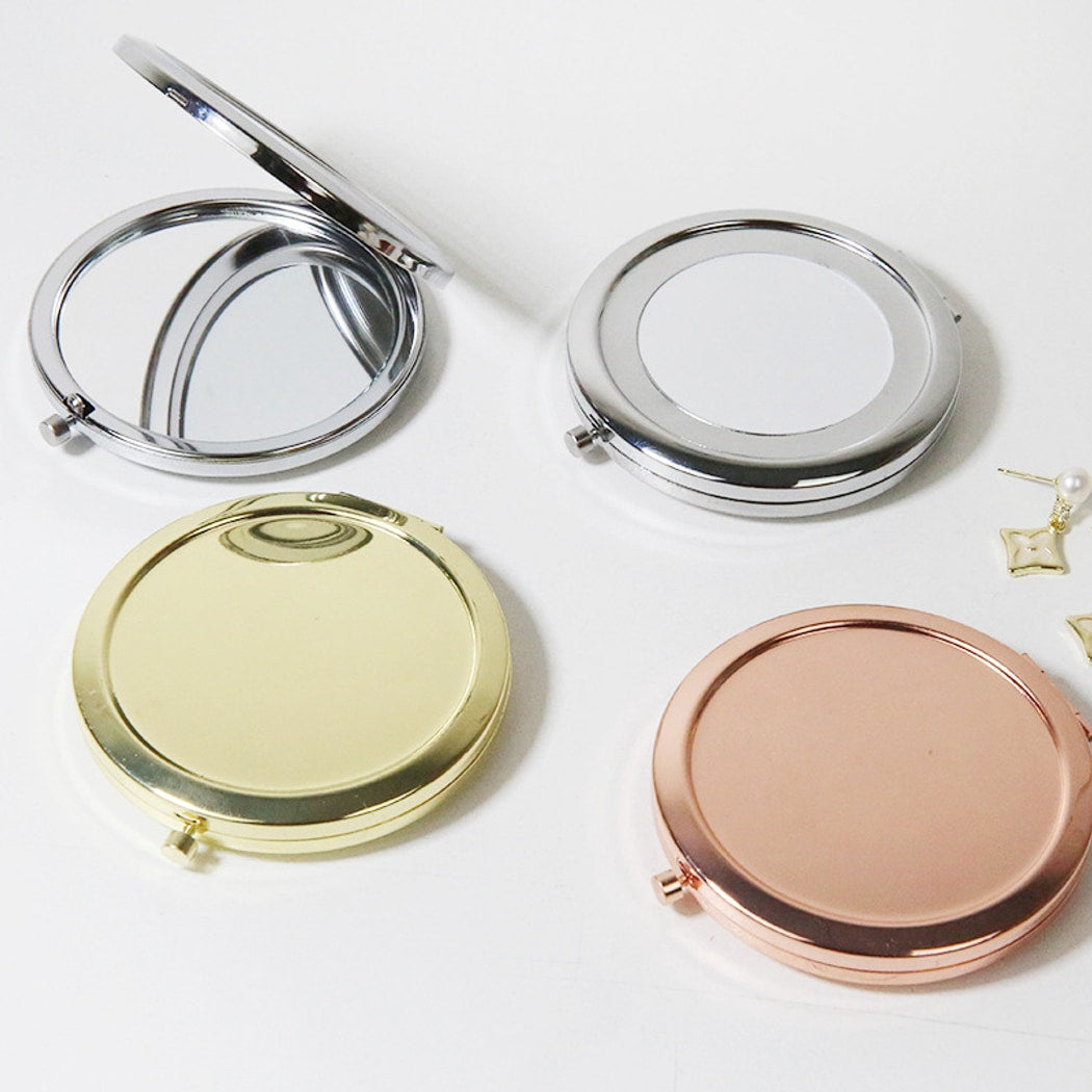 Mirroray - Pastel Double Sided Round Makeup Mirror