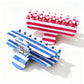 Beau - Rounded Striped Acetate Hair Claw Clip