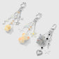 Keypus - Cartoon Star Chain Animal Keychain