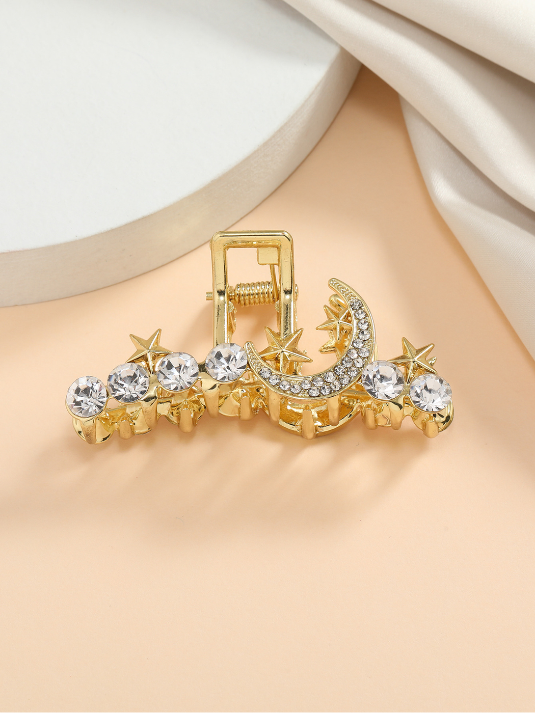 Beau - Medium Star Moon Hair Claw Clip