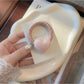 Gifty - Shimmer Heart Detail Elastic Hair Tie