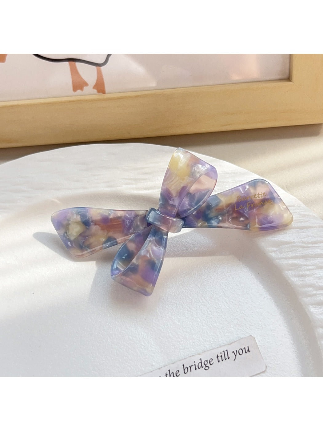 Beau - Adorable Asymmetrical Bow Hair Clips