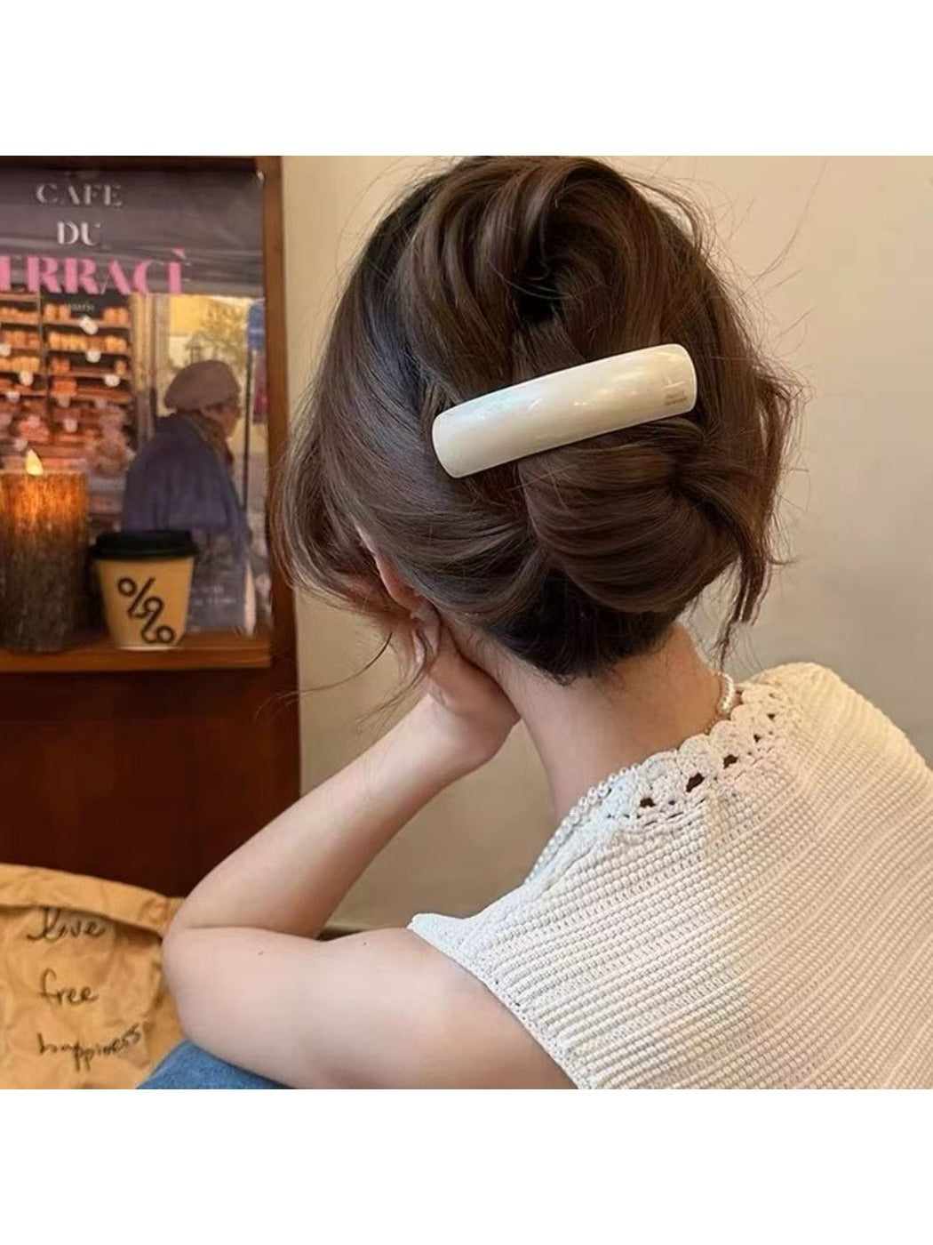 Beau - Elegant Rectangular Hair Clip