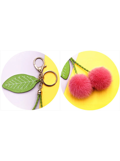 Keypus - Cherry Shaped Bag Charm Keychain