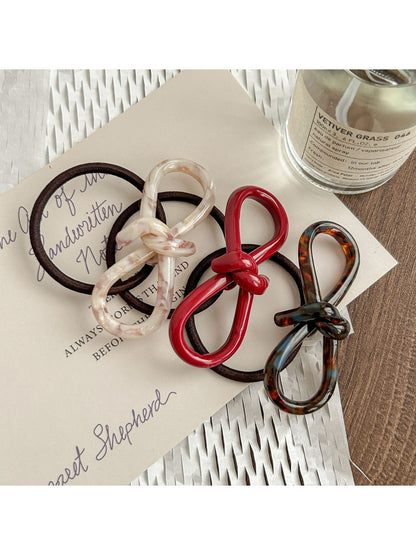 Gifty - Chic Acetate Bow Hair Ring