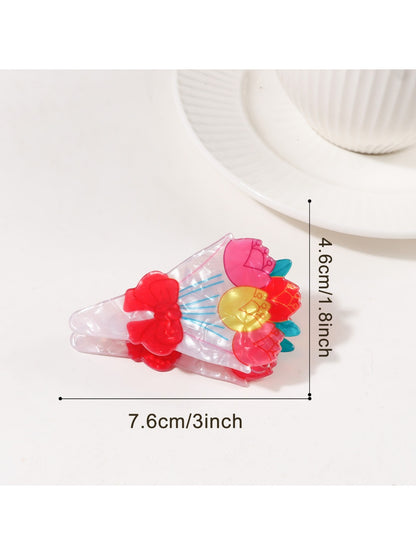Beau - Cute Bouquet Shaped Hair Claw Clip
