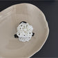 Beau - Geometric Beaded Decorative Plastic Claw Clip