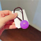 Gifty - Polished Round Accent Elastic Ponytail Hair Tie