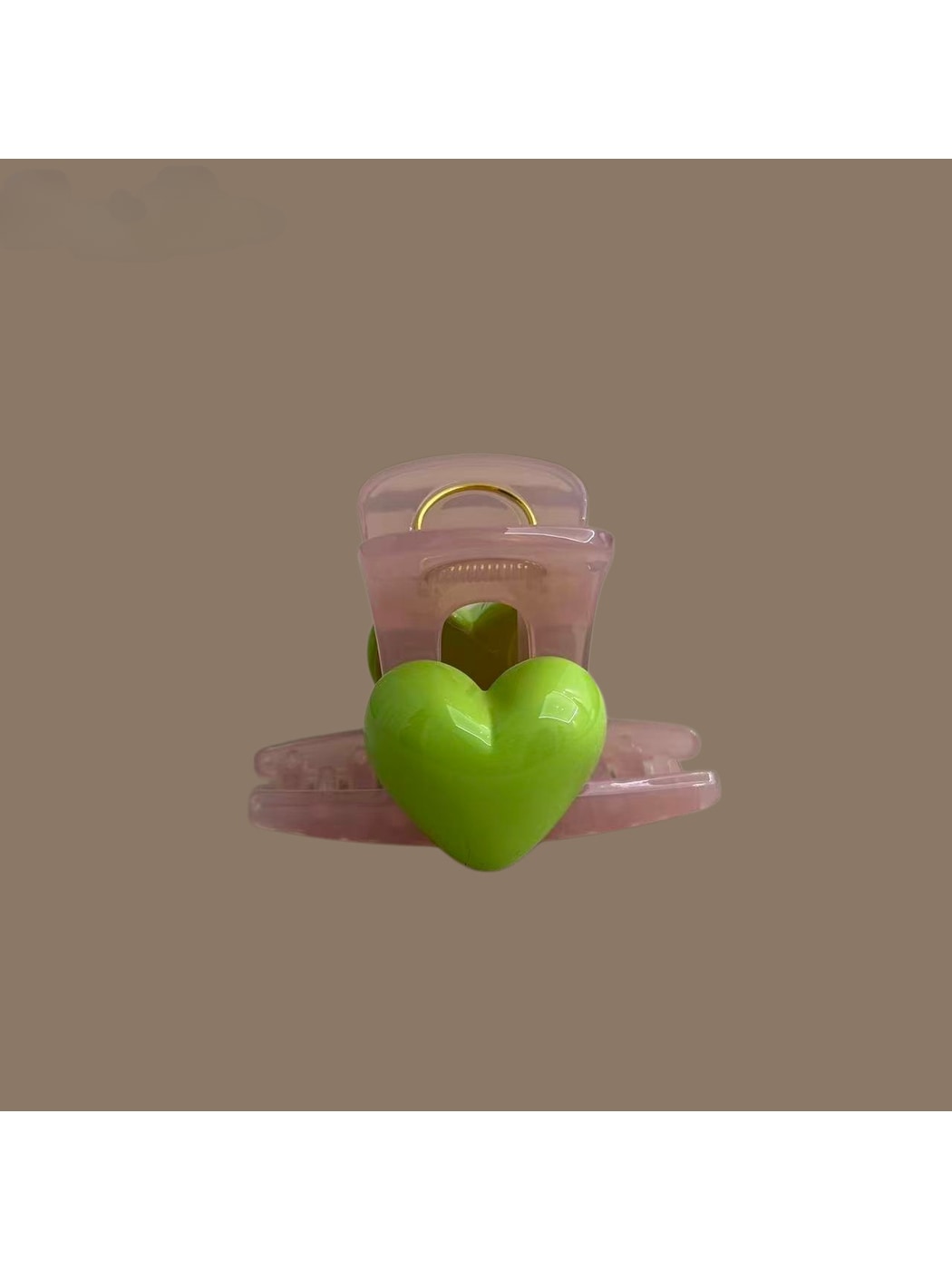 Beau - Sweet Style Heart Design Hair Claw Clip