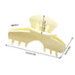 Beau - Simple Arc Shape Glossy Fashion Claw Clip