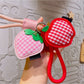 Keypus - Creative Plaid Fruit Keychain