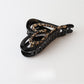 Beau - Leopard Print PC Cross Design Claw Clip