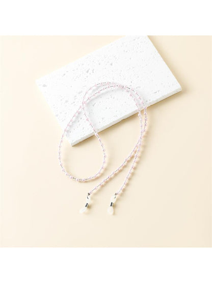 Velra - Minimalist Solid Color Beaded Eyeglass Strap