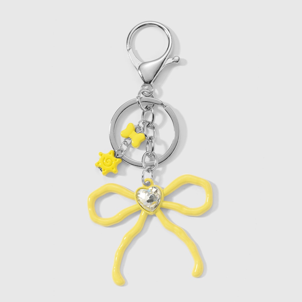 Keypus - Fresh Bow Design Pendant Keychain