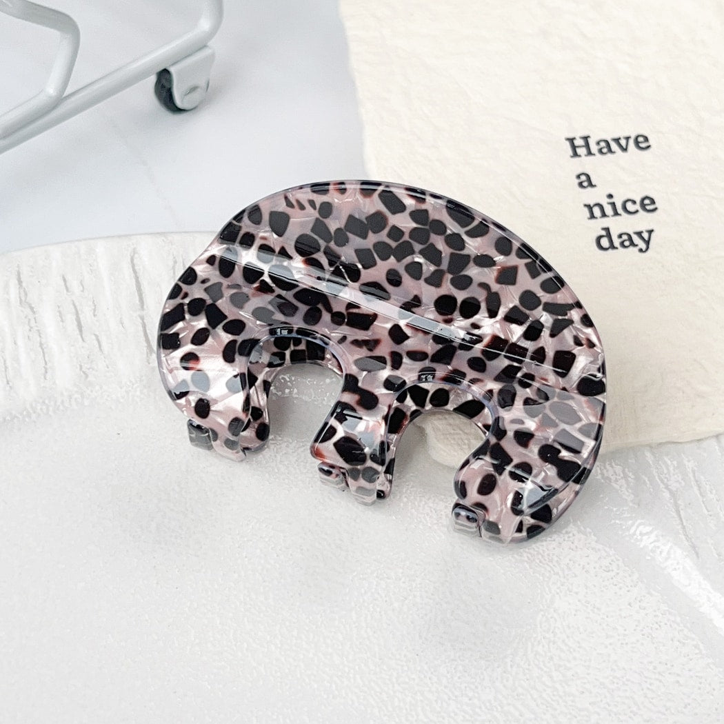 Beau - Elegant Style Leopard Print Claw Clip