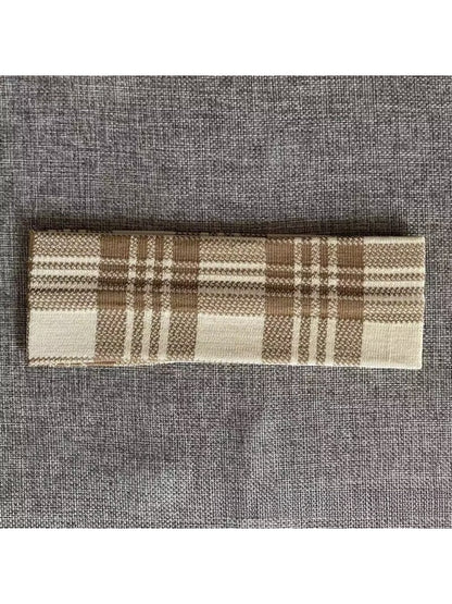 Gifty -Trendy Plaid Headband Hair Accessory