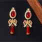 Earedge - Vintage Bow Drop Stud Earrings