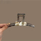 Beau - Retro Irregular Detail PC Claw Hair Clip