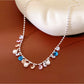 Nozari - Round Bead Synthetic Zirconia Accent Alloy Necklace