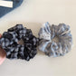 Gifty - Chic Plaid Ruched Scrunchie