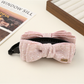 Beau - Delicate Bow Detail Curved banana Clip