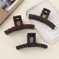 Beau - Rectangular Open Frame Polyester Claw Clip