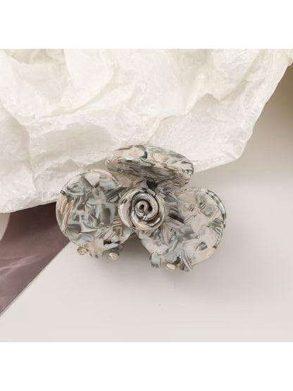 Beau - Elegant Acetate Flower Pattern Hair Clip