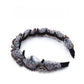 Gifty - Polyester Mesh Rhinestone Embellished Headband