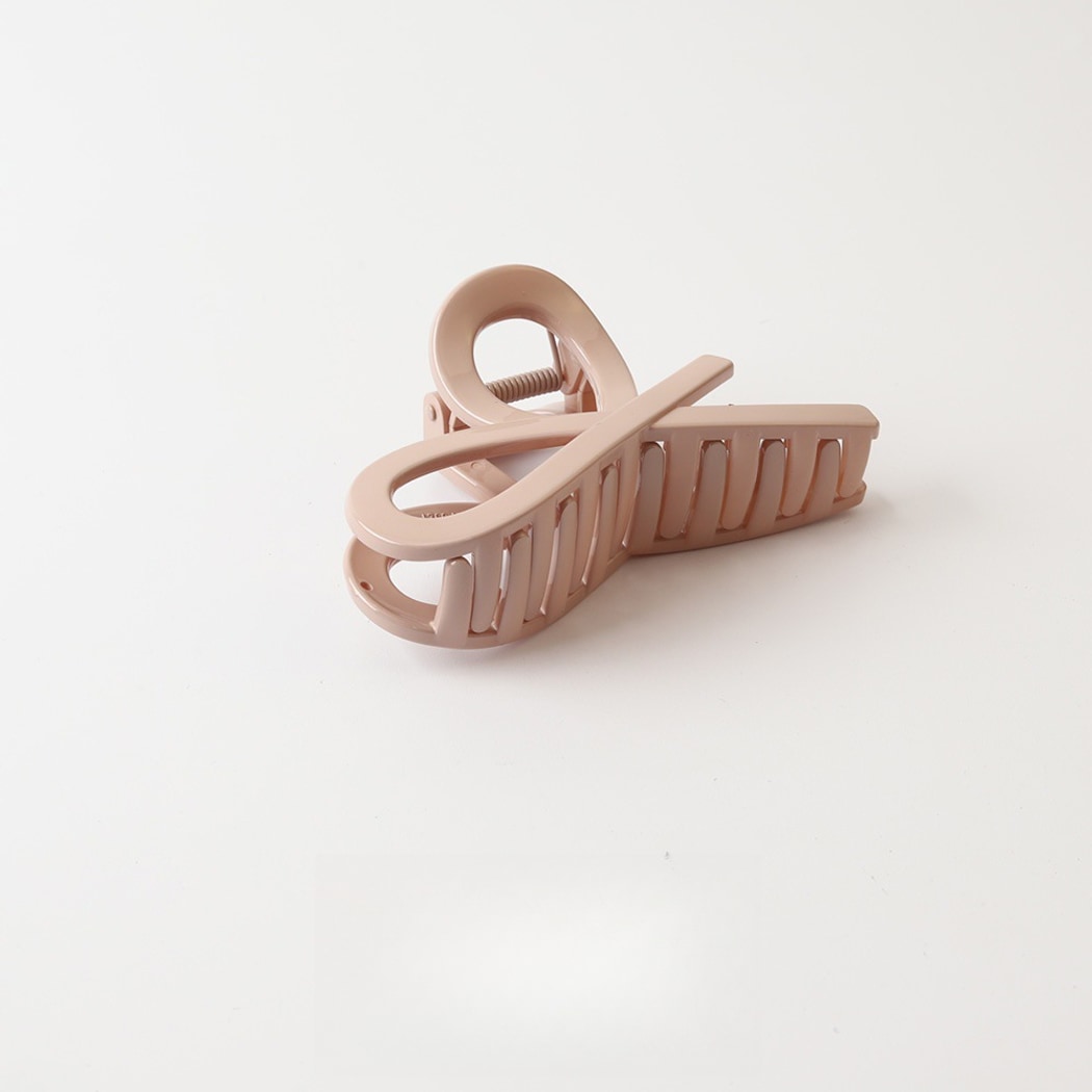 Beau - Pink Geometric Shape Claw Clip