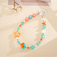 Keypus - Color Block Square Bead Beaded Phone Charm