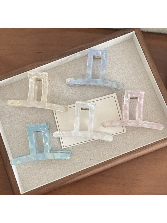 Beau - Spring Summer Solid Color Claw Clip