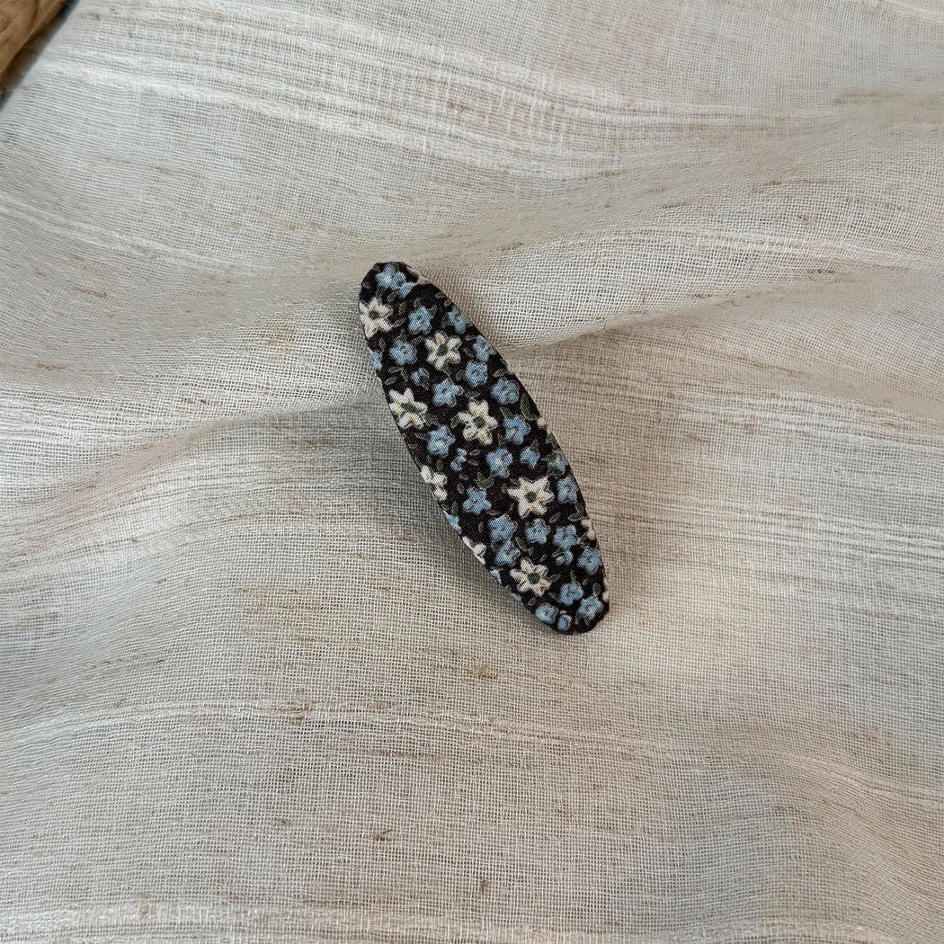 Beau - Floral Pattern Fabric Hair Clip