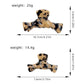 Beau - Geometric Acetate Bow Style Hair Claw Clip