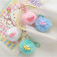 Keypus - Cute Sausage Mouth Pom Pom Keychain