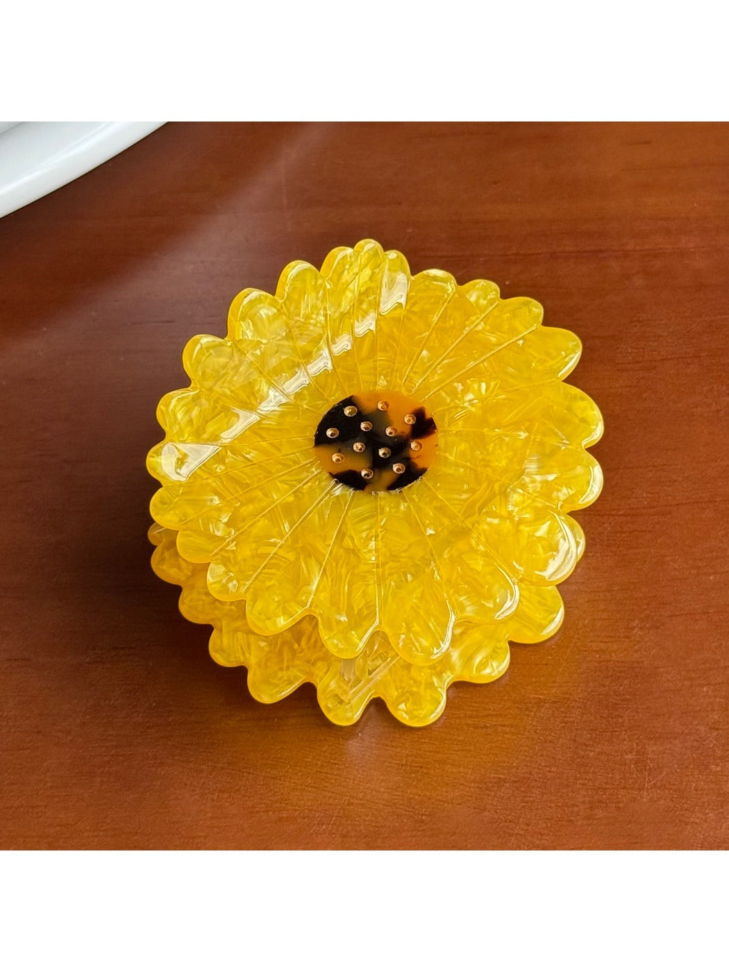 Beau - Daisy Sunflower Hair Clips Acetate