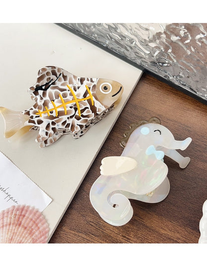 Beau - Ocean Series Acetate Cartoon Hair Clip