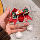 Beau - Christmas Style Bow Bell Design Hair Clip