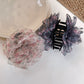 Beau - Sweet Floral Print Ruffle Edge Claw Clip