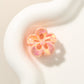 Beau - Iridescent Openwork Petal Flower Claw Clip