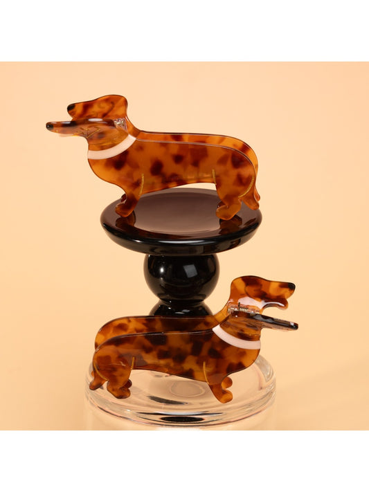 Beau - Playful Cartoon Puppy Hair Clip