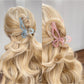 Beau - Plastic Butterfly Bow Geometric Claw Clip