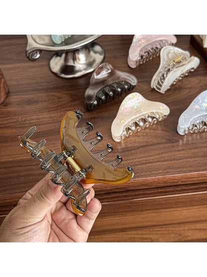 Beau - Elegant Geometric Half Circle Hair Claw