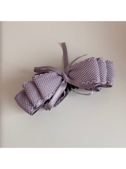 Beau - Three Layer Bow Decorative Banana Clip