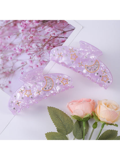 Beau - Moon Shaped Hair Claw Clip