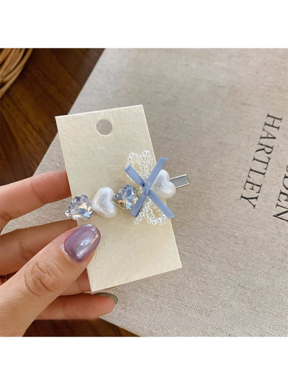 Beau - Vintage Beaded Bow Hair Clip