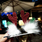 Beau - Christmas Deer Antler Glitter Bow Hair Clip